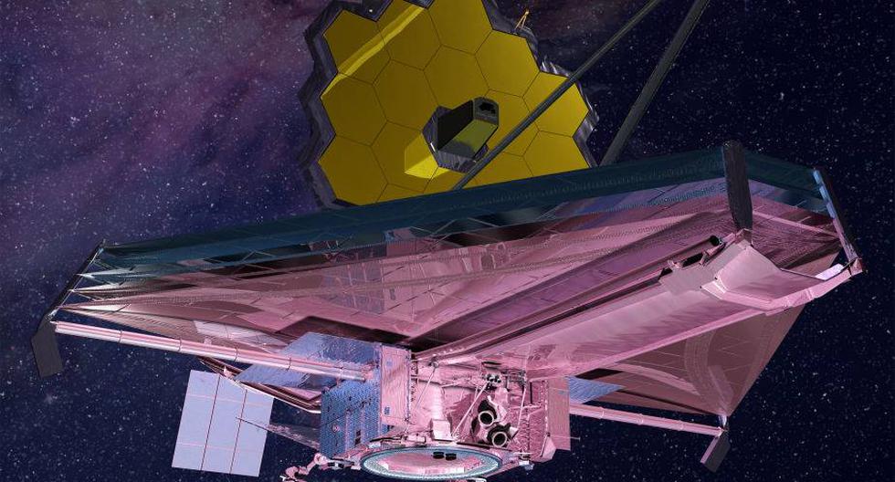 Telescopio Espacial James Webb. (Foto: NASA/Northrop Grumman)