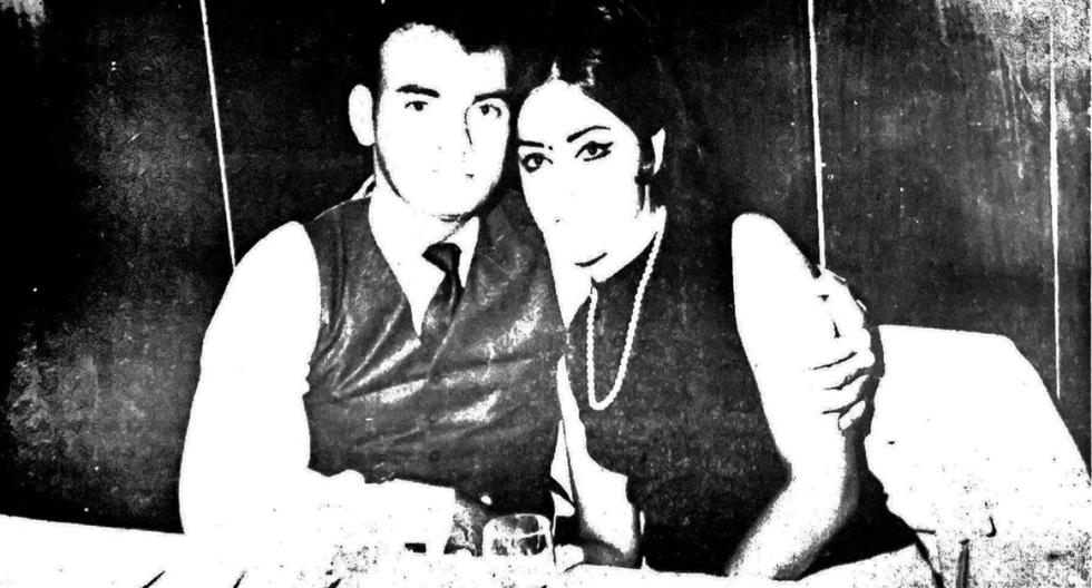 Francisco Gárate junto a su esposa Nelly Tabja, durante una reunión social. (Foto: GEC Archivo Histórico)
