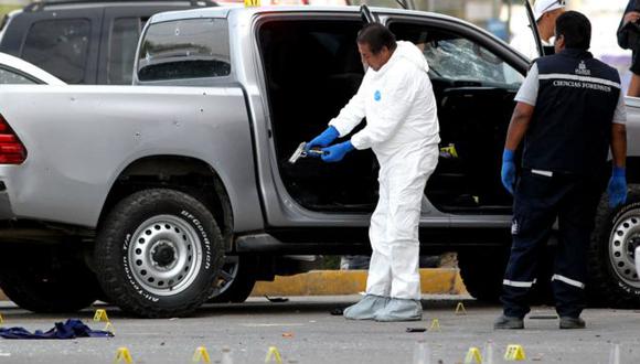 Más de 10.000 personas fueron asesinadas con armas de fuego de EE.UU. este año en México. Foto: AFP