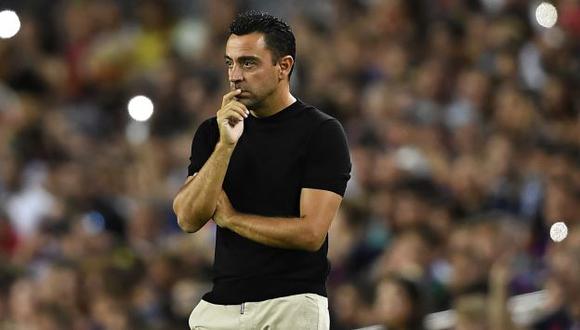 Xavi Hernández dio sus impresiones del grupo que le tocó a Barcelona en la Champions League. (Foto: AFP)