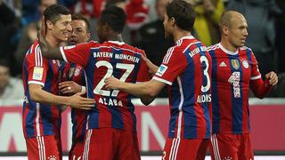 Bayern Múnich goleó 4-0 al Paderborn por la Bundesliga