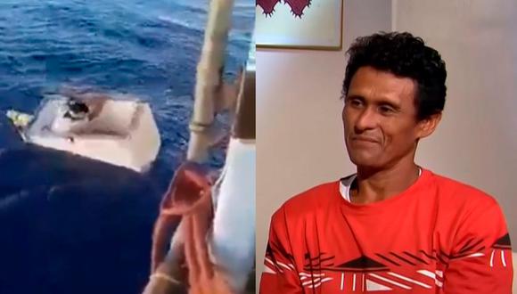 Brasil: la increíble forma en la que un pescador sobrevivió 11 días tras naufragar en medio del Atlántico | Foto: Twitter / CEN