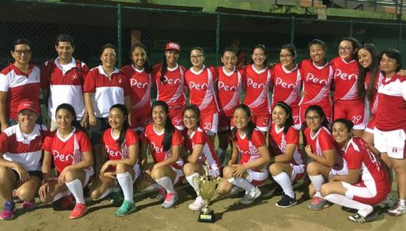 Perú obtuvo medalla de bronce en sudamericano de sóftbol