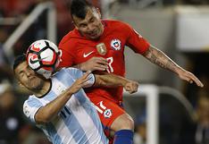 Argentina vs Chile: la grosera foto de Gary Medel en Twitter tras el partido