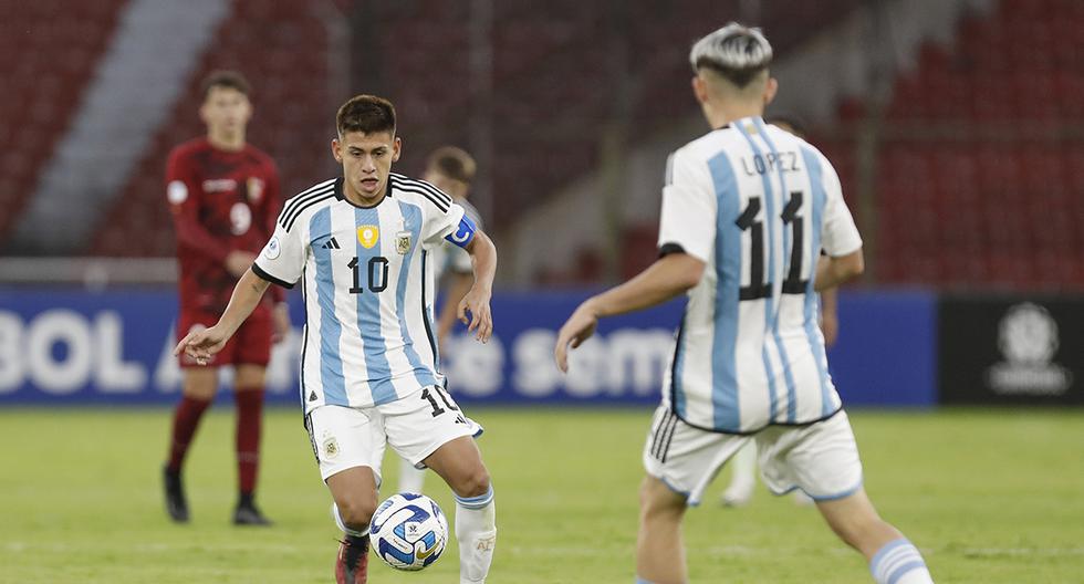 Argentina y Venezuela se enfrentaron por la fecha 2 del Hexagonal Final del Sudamericano Sub 17 | Conmebol