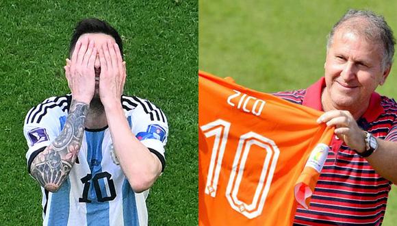 Lionel Messi recibió críticas por parte de Zico. Foto: EFE.