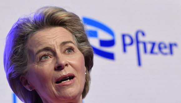 Ursula von der Leyen, presidenta de la Comisión Europea. AP