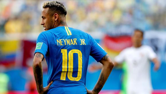 Neymar insultó a Thiago Silva por respetar Fair Play en Brasil vs. Costa Rica. (Foto: AFP)