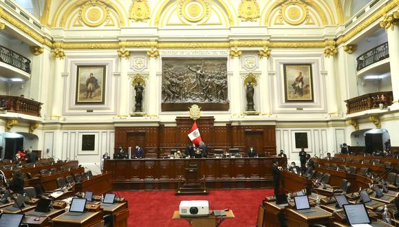 Pleno debatió el proyecto de facultades después de las 7 de la noche. (Foto: Congreso de la República)
