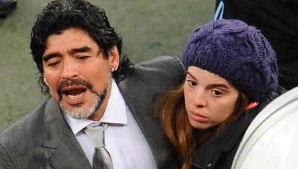 Dalma Maradona se pronunció tras la internación de su papá Diego. (Foto: AFP)