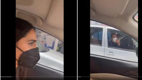 México: Un video expuso a los delincuentes que trataron de extorsionar a sus victimas con un supuesto reporte de robo. (Captura de video, Twitter).