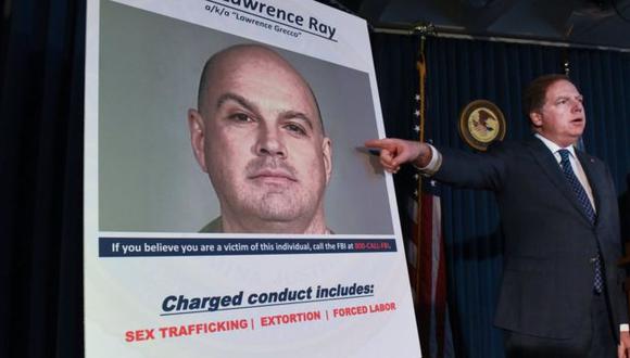 Lawrence Ray se enfrenta a cargos de extorsión, tráfico sexual y trabajos forzados. (Foto: Getty Images, vía BBC Mundo).