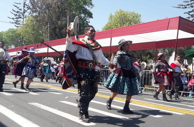 Arequipa: con tradicional corso la Ciudad Blanca celebra su 479 aniversario. (Foto: Zenaida Condori)