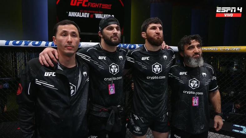 Revancha rusa: Ankalaev venció a Walker en UFC Fight Night | VIDEO