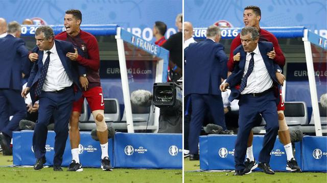 El show de Cristiano Ronaldo, el 'nuevo DT' de Portugal - 1