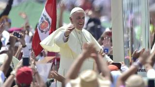 Papa Francisco resaltó las tradiciones religiosas del Perú