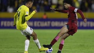 Ecuador empató 1-1 con Venezuela y desperdició la opción de ser campeón del Sudamericano Sub 17