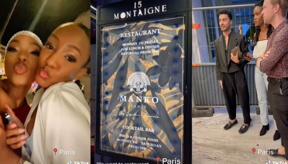 El video indignó a muchos y no son pocas las reseñas que acusan de racismo a más de un restaurante lujoso parisino. (Foto: @tiguiidiallo/composición)