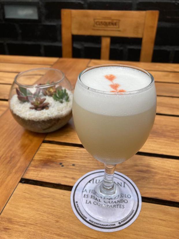One of the traditional drinks such as Pisco Sour has also been veganized in "Vegan Gastronomy" (Photo: Patricia Castañeda)