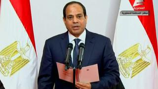 Al Sisi asume la presidencia de Egipto pidiendo estabilidad