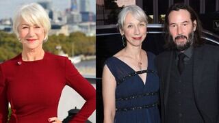 Usuarios confunden a Helen Mirren con Alexandra Grant, la novia de Keanu Reeves