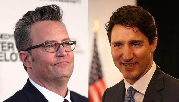Mathew Perry golpeó al primer ministro de Canadá Justin Trudeau