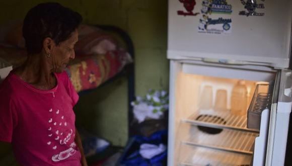 En Venezuela la única nevera llena es la de la morgue. Foto: AFP, vía El Nacional/ GDA