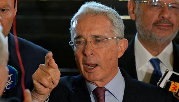 El ex mandatario y actual senador de Colombia, Álvaro Uribe. (Foto: EFE)