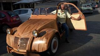 La Belle Lochoise: el Citroën 2CV hecho de madera que se vendió por US$ 225.000