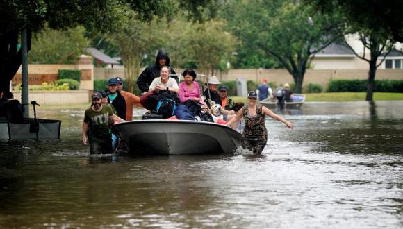 La tormenta tropical Harvey continúa inundado la costa del Golfo de Texas. (Foto: Reuters)