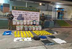 Ayacucho: hallan más de 500 kilos de presunto alcaloide de cocaína durante operativo en el Vraem