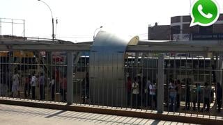 Metropolitano: techo de estación se desprendió y generó alerta