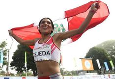 Gladys Tejeda volvió a correr tras el dopaje y batió récord en Gales