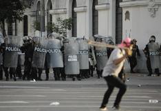 Protestas en Lima: manifestantes y Policía Nacional se enfrentan en el Centro de Lima