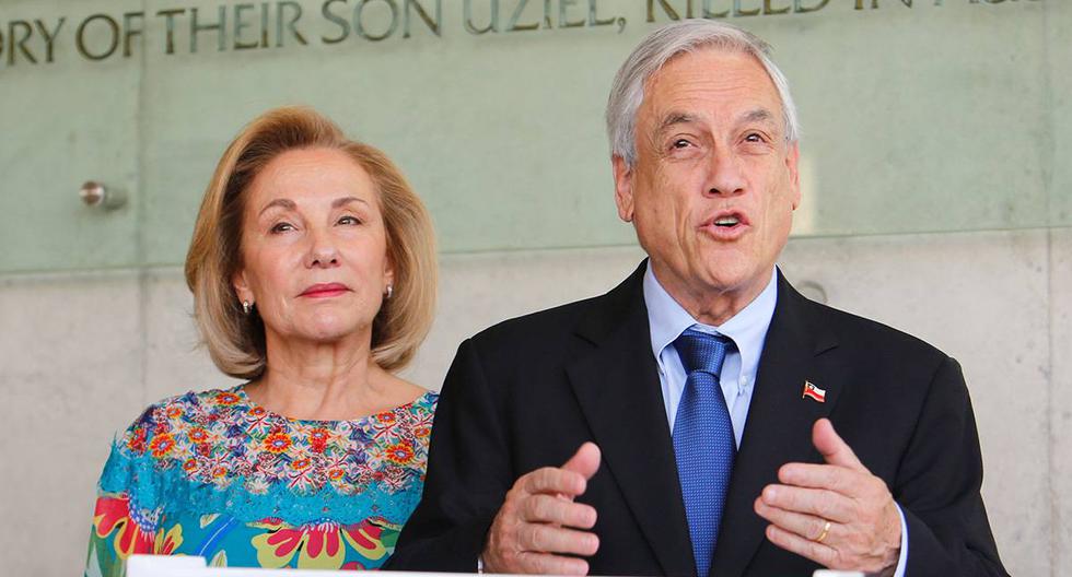 Sebastián Piñera, presidente de Chile, y su esposa, Cecilia Morel. (Foto: AFP/Archivo)