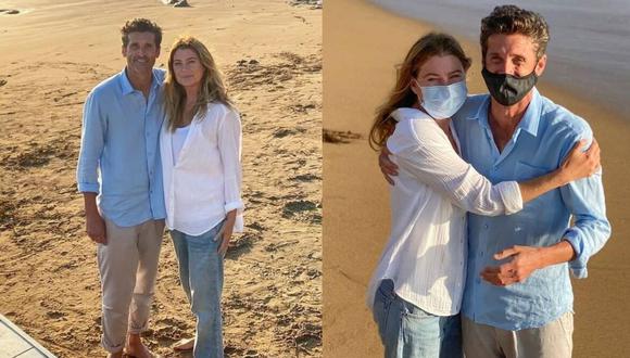 "Grey's Anatomy". Imágenes del reencuentro de Meredith Grey (Ellen Pompeo) y Derek Shepherd (Patrick Dempsey) en el regreso de la serie. Fotos: ABC.