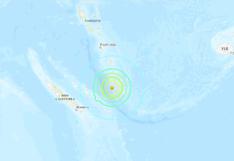 Terremoto de magnitud 7,1 es detectado al sur de Vanuatu, en el Pacífico