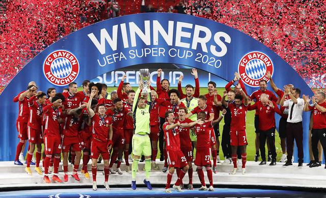 Bayern Múnich vs Sevilla: las mejores imágenes de la Supercopa de Europa 2020-2021. (Foto: EFE)