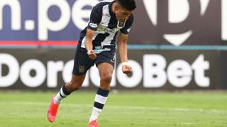 Alianza Lima: la reacción de José Manzaneda tras anotar en el debut de los blanquiazules en la Liga 1 