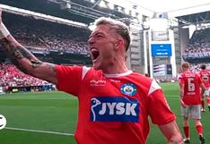 Silkeborg vence a AGF (1-0) con gol de Oliver Sonne y gana la Copa de Dinamarca
