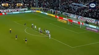 Boca Juniors vs. LDU de Quito: Reynoso marcó fenomenal gol de tiro libre para el 2-0 | VIDEO