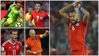 Rusia 2018: el once ideal de los que no estarán