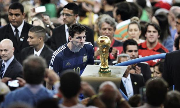 Lionel Messi en el Mundial Brasil 2014. (Foto: EFE)