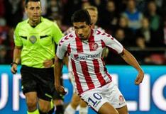 Edison Flores marca el gol de triunfo para el Aalborg en la Copa de Dinamarca