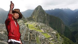 Pharrell Williams llegó a Cusco para visitar Machu Picchu