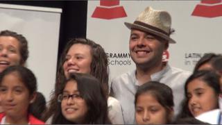 Jesse & Joy se reunieron con niños de Sinfonía por el Perú