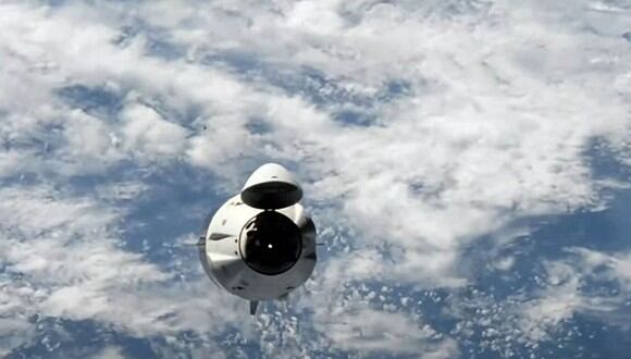 La cápsula Dragon de SpaceX volvió tras permanecer seis meses en la Estación Espacial Internacional. | Foto: AFP