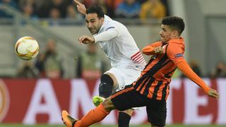 Sevilla empató 2-2 de visita contra Shakhtar por Europa League