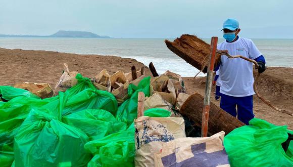 La multa es de hasta S/6.600 soles a aquellas personas que arrojan basura o desmonte en las playas y la zona ribereña de la Costa Verde. (Foto: Municipalidad de Magdalena del Mar)