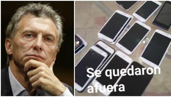 Los celulares afuera: La orden de Macri antes de sus reuniones